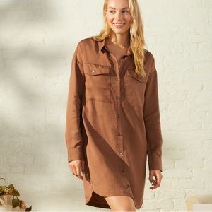 UpWest All-Around Shirt Dress - NWT - Size Large